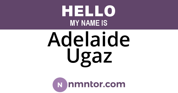 Adelaide Ugaz
