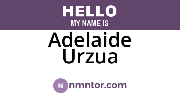 Adelaide Urzua