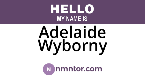 Adelaide Wyborny