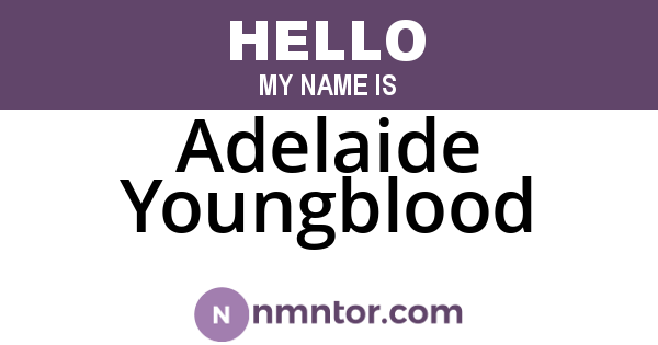Adelaide Youngblood
