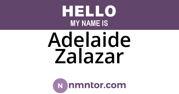 Adelaide Zalazar