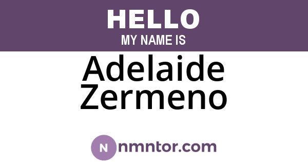Adelaide Zermeno