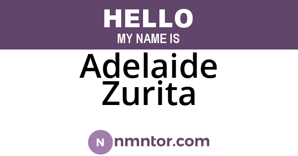 Adelaide Zurita