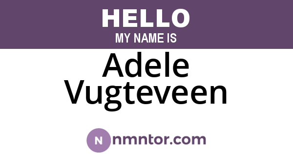 Adele Vugteveen