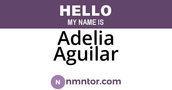 Adelia Aguilar