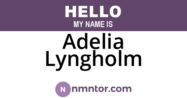 Adelia Lyngholm