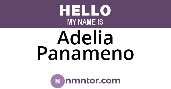 Adelia Panameno