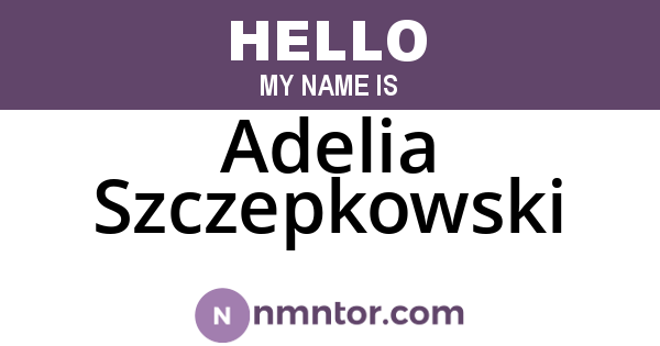 Adelia Szczepkowski