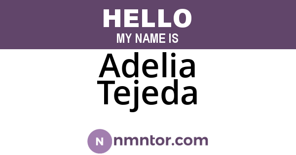 Adelia Tejeda
