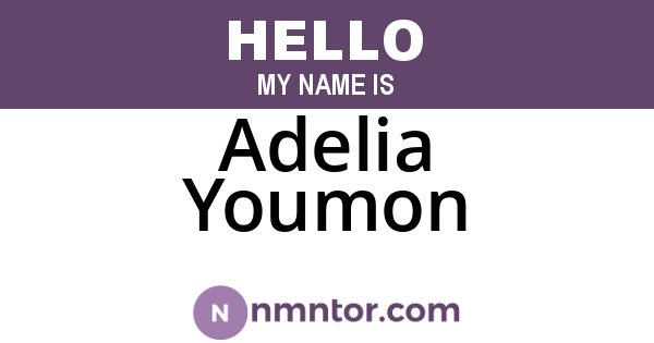 Adelia Youmon