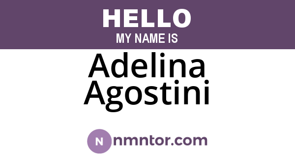 Adelina Agostini