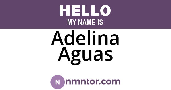 Adelina Aguas