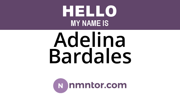 Adelina Bardales