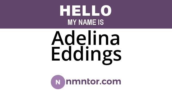 Adelina Eddings