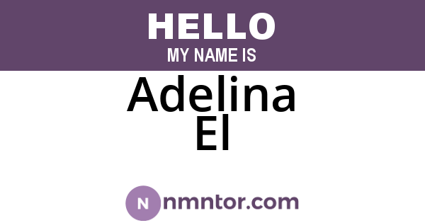 Adelina El
