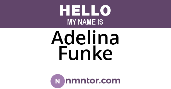 Adelina Funke
