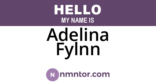Adelina Fylnn