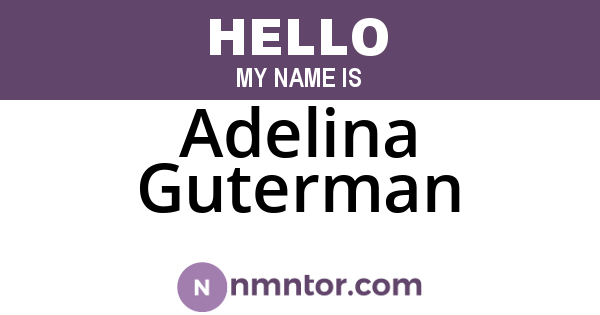 Adelina Guterman