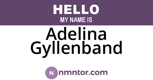 Adelina Gyllenband