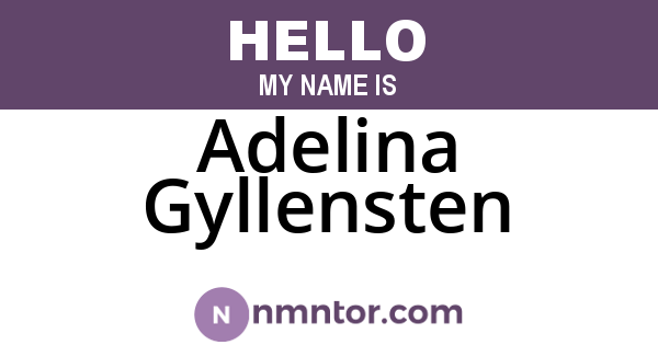 Adelina Gyllensten