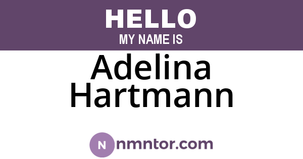 Adelina Hartmann
