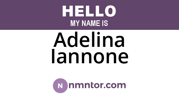 Adelina Iannone