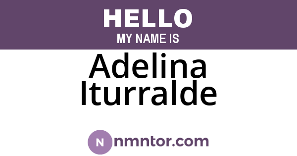 Adelina Iturralde