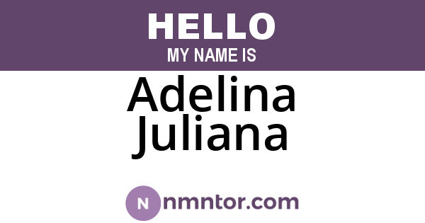 Adelina Juliana