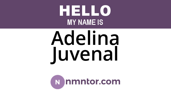 Adelina Juvenal
