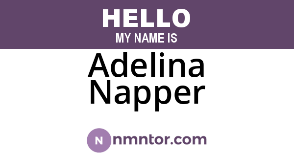 Adelina Napper