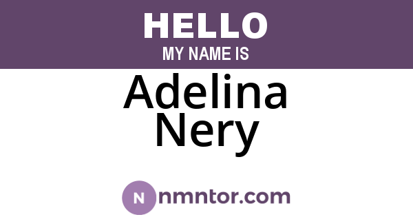 Adelina Nery