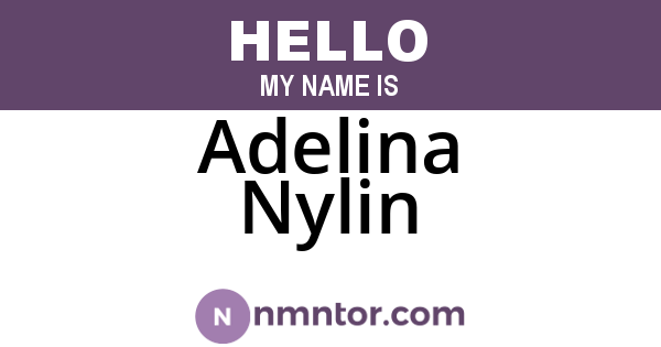 Adelina Nylin