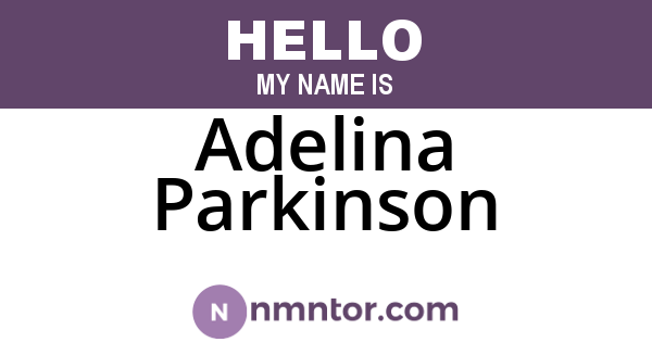 Adelina Parkinson