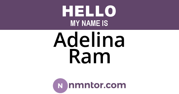 Adelina Ram