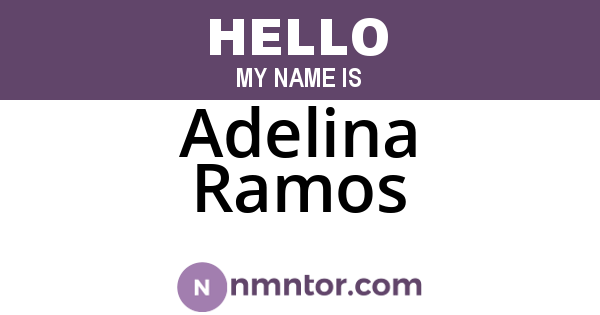 Adelina Ramos