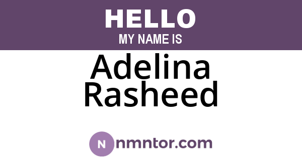 Adelina Rasheed