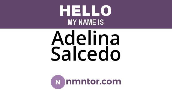 Adelina Salcedo