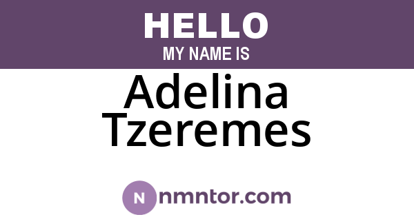 Adelina Tzeremes
