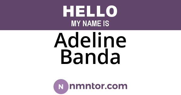 Adeline Banda