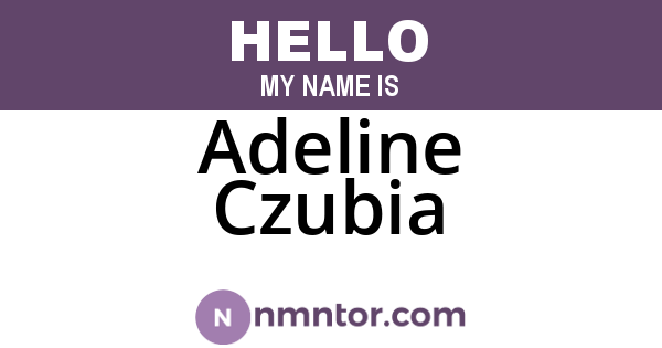 Adeline Czubia