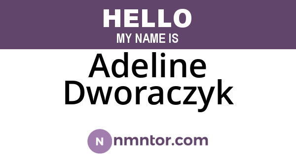 Adeline Dworaczyk