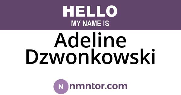 Adeline Dzwonkowski