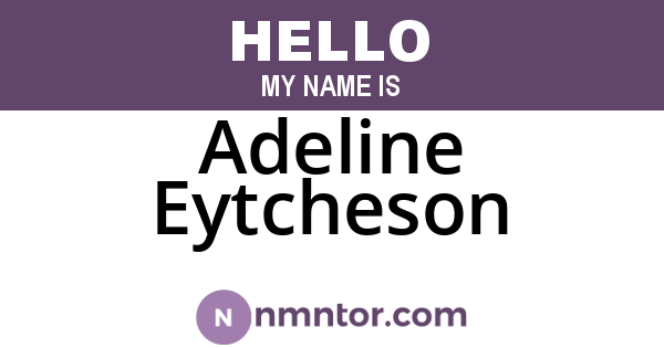 Adeline Eytcheson