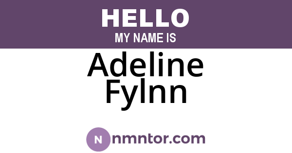 Adeline Fylnn