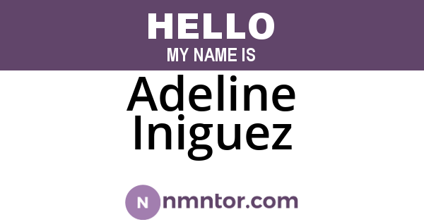 Adeline Iniguez