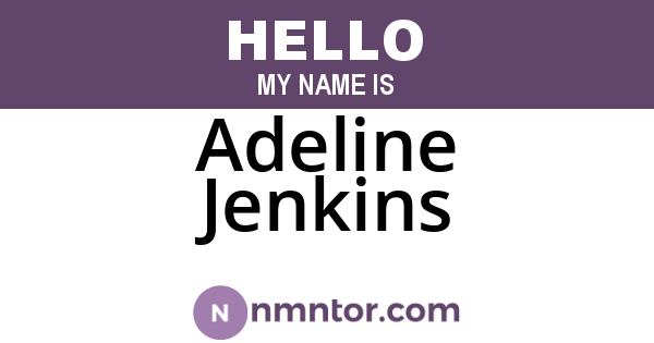 Adeline Jenkins