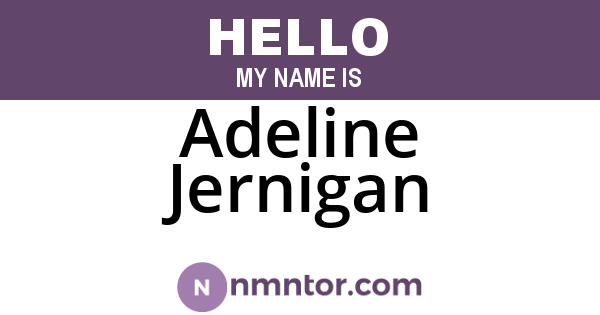 Adeline Jernigan