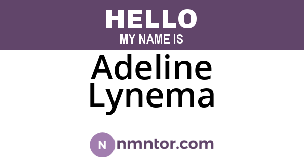 Adeline Lynema