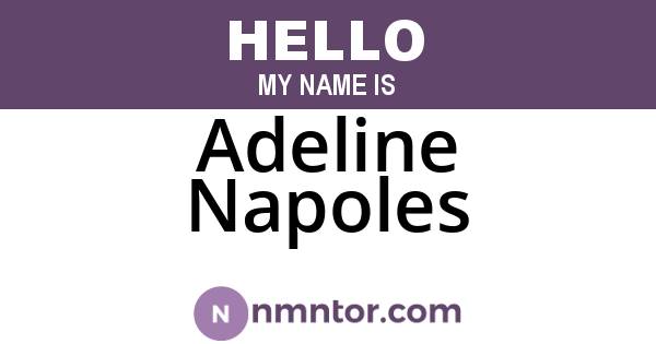 Adeline Napoles