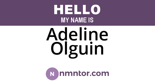 Adeline Olguin
